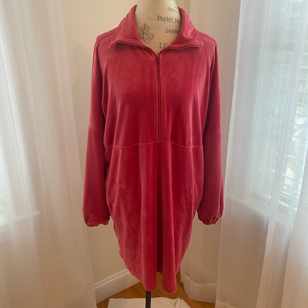 Women's Red Pullover Sweater Super Soft